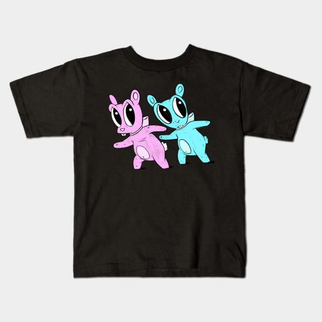 Fluffy and Uranus Kids T-Shirt by LadyTsundere